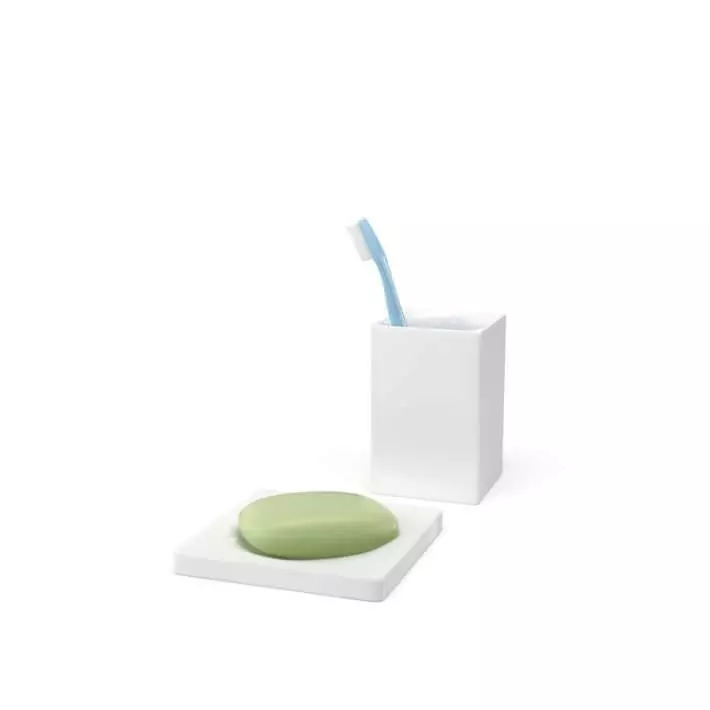 Soap Box And A Toothbrush Cup 3D model_0