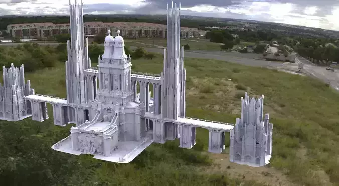 Fantasy Bridge tower Olympus