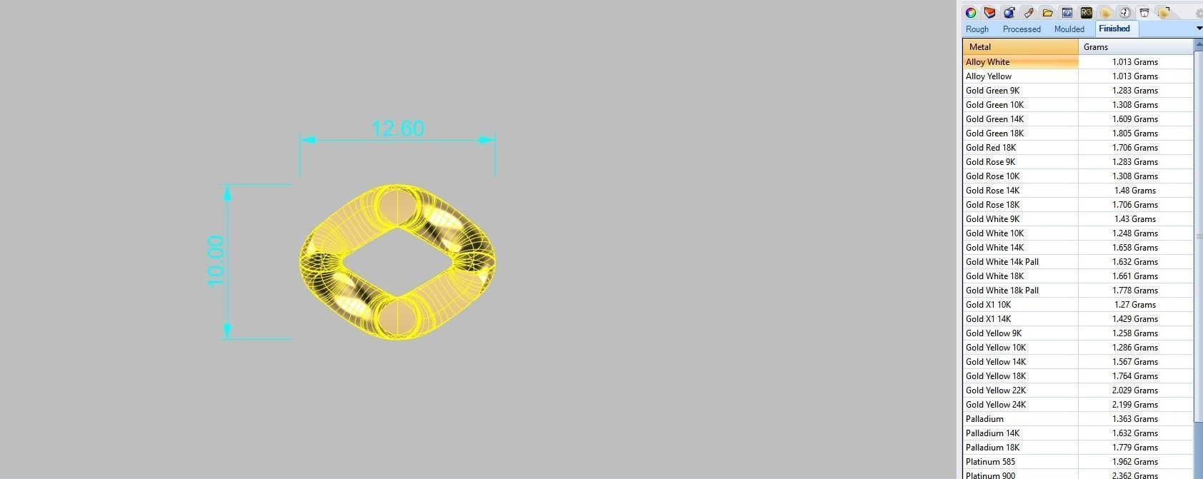 Miami Cuban Chain Necklace or Bracelet 3D print model_8