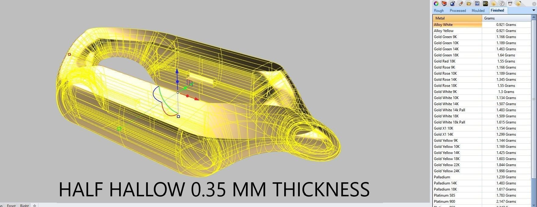 Miami Cuban Chain Necklace or Bracelet 3D print model_9