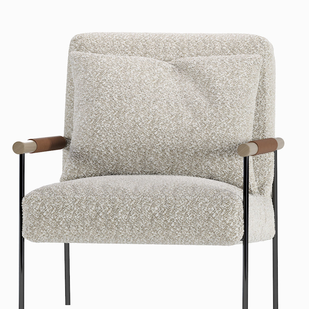 Sherpa Atticus Armchair 3D model_4
