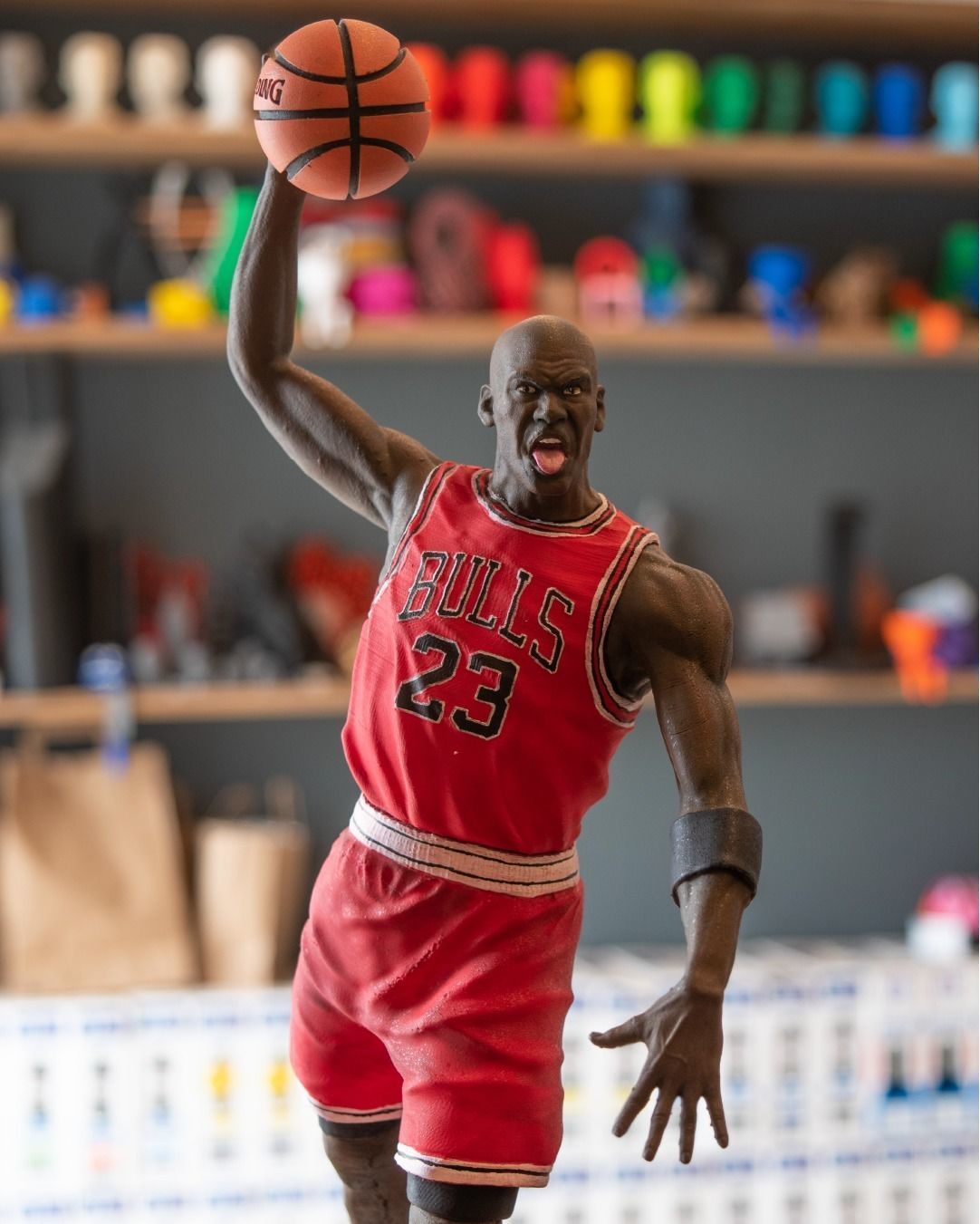 Air Jordan Figurine 3D Printing 16 inch  41 cm tall 3D print model_2