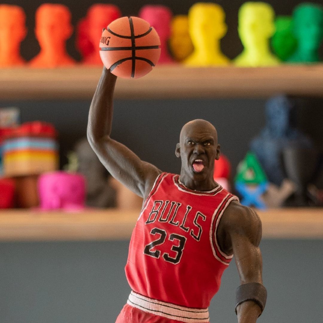 Air Jordan Figurine 3D Printing 16 inch  41 cm tall 3D print model_6