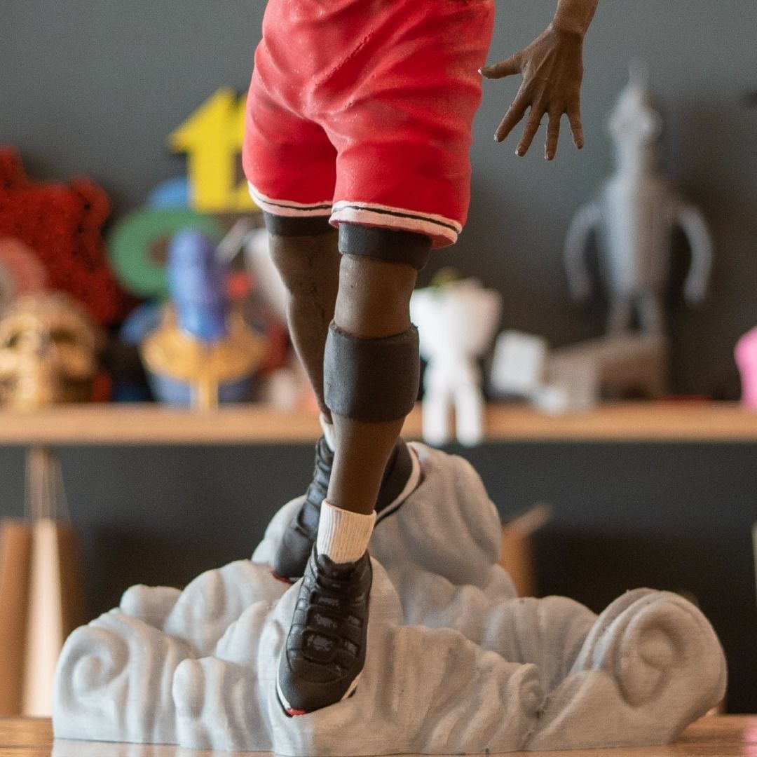 Air Jordan Figurine 3D Printing 16 inch  41 cm tall 3D print model_7