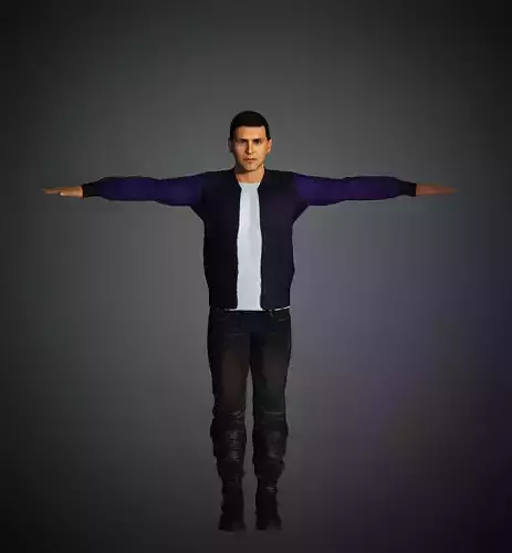 Akshay kumar bollywood actor Low-poly 3D model