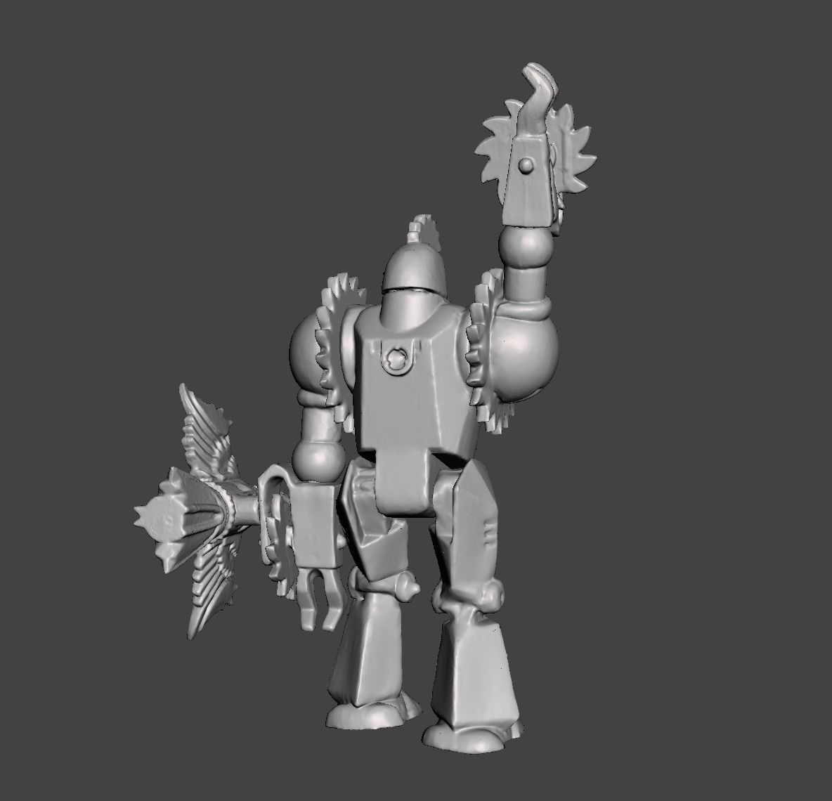 SILVERHAWK BUZZ SAW  3D print model_3