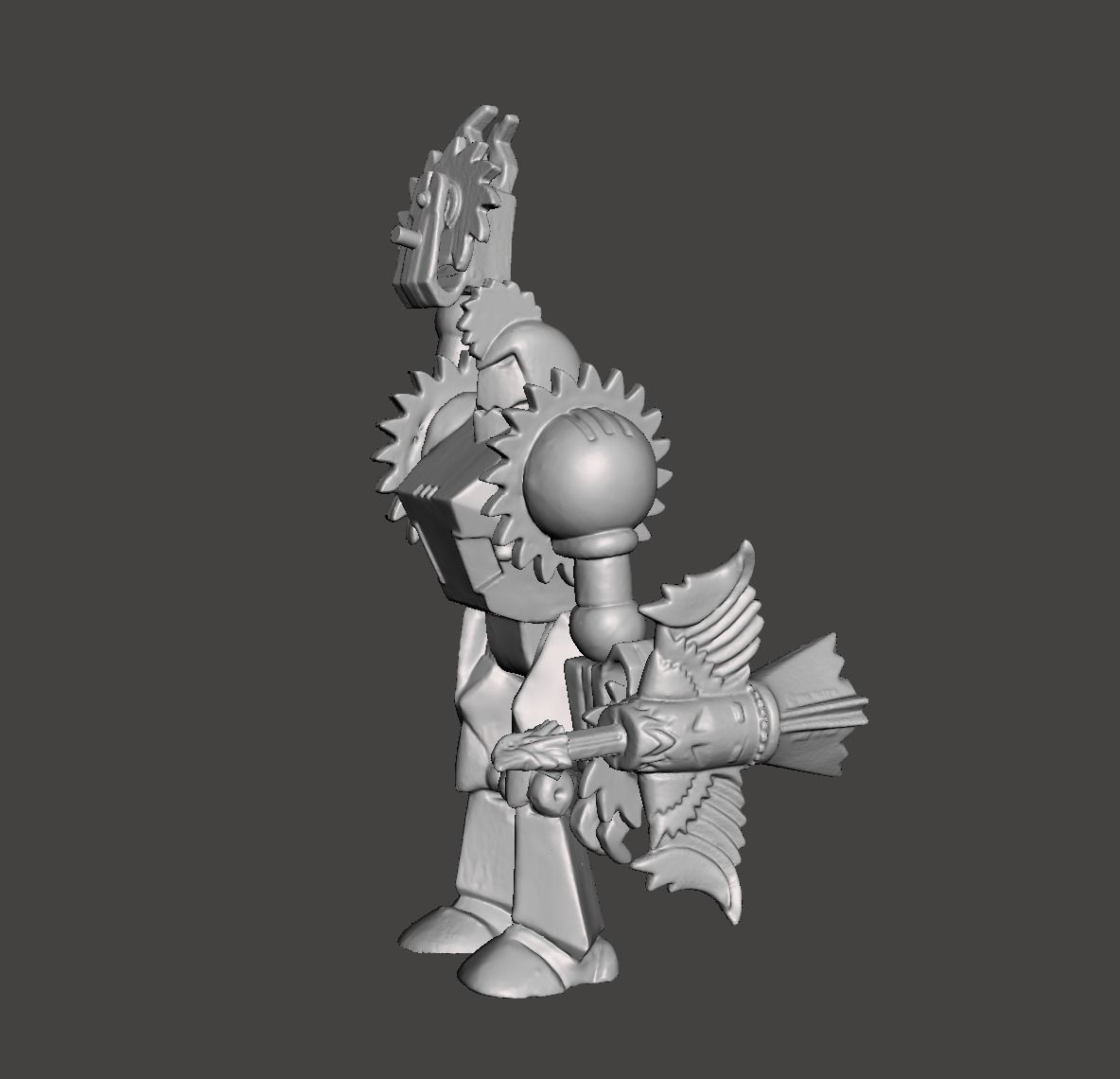 SILVERHAWK BUZZ SAW  3D print model_2