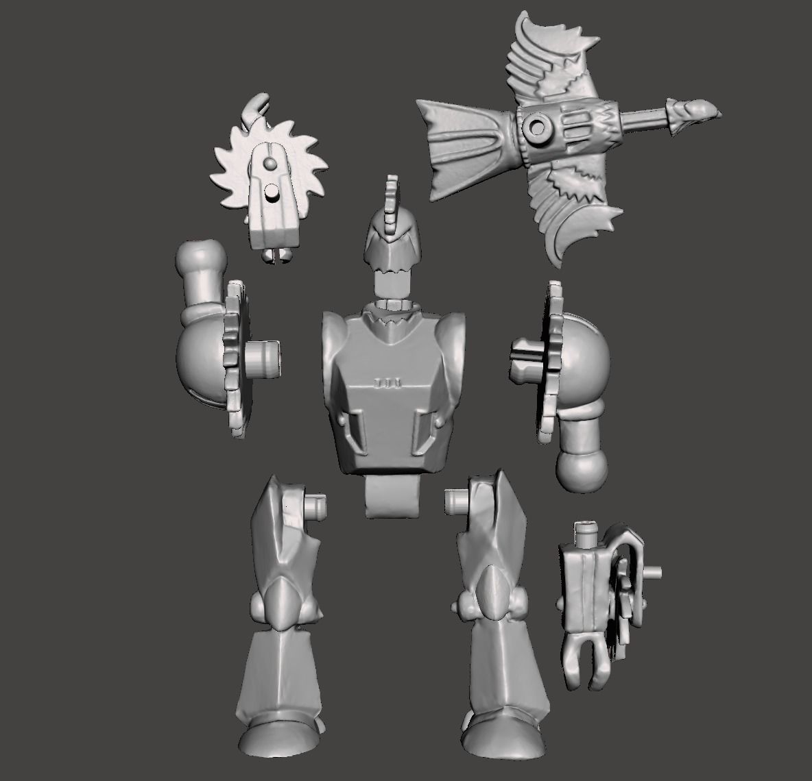 SILVERHAWK BUZZ SAW  3D print model_5