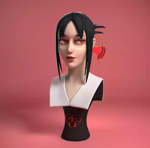 Kaguya Shinomiya bust from the anime Love is War