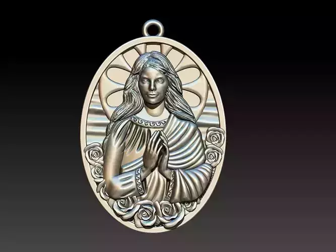 Saint Sarah Kali Santa Sara 3D print model