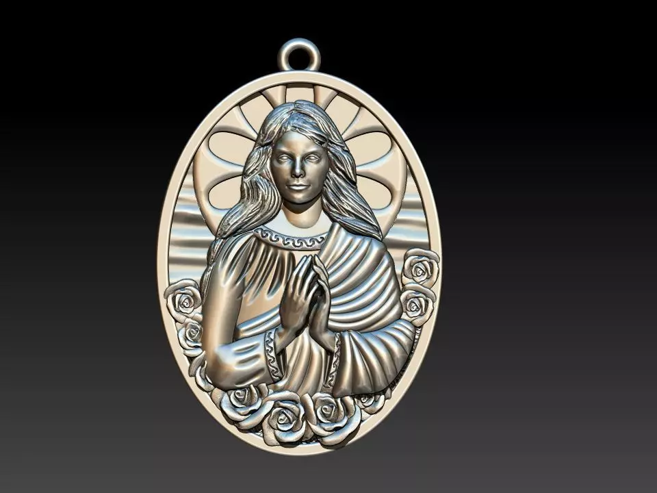 Saint Sarah Kali Santa Sara 3D print model 3D print model