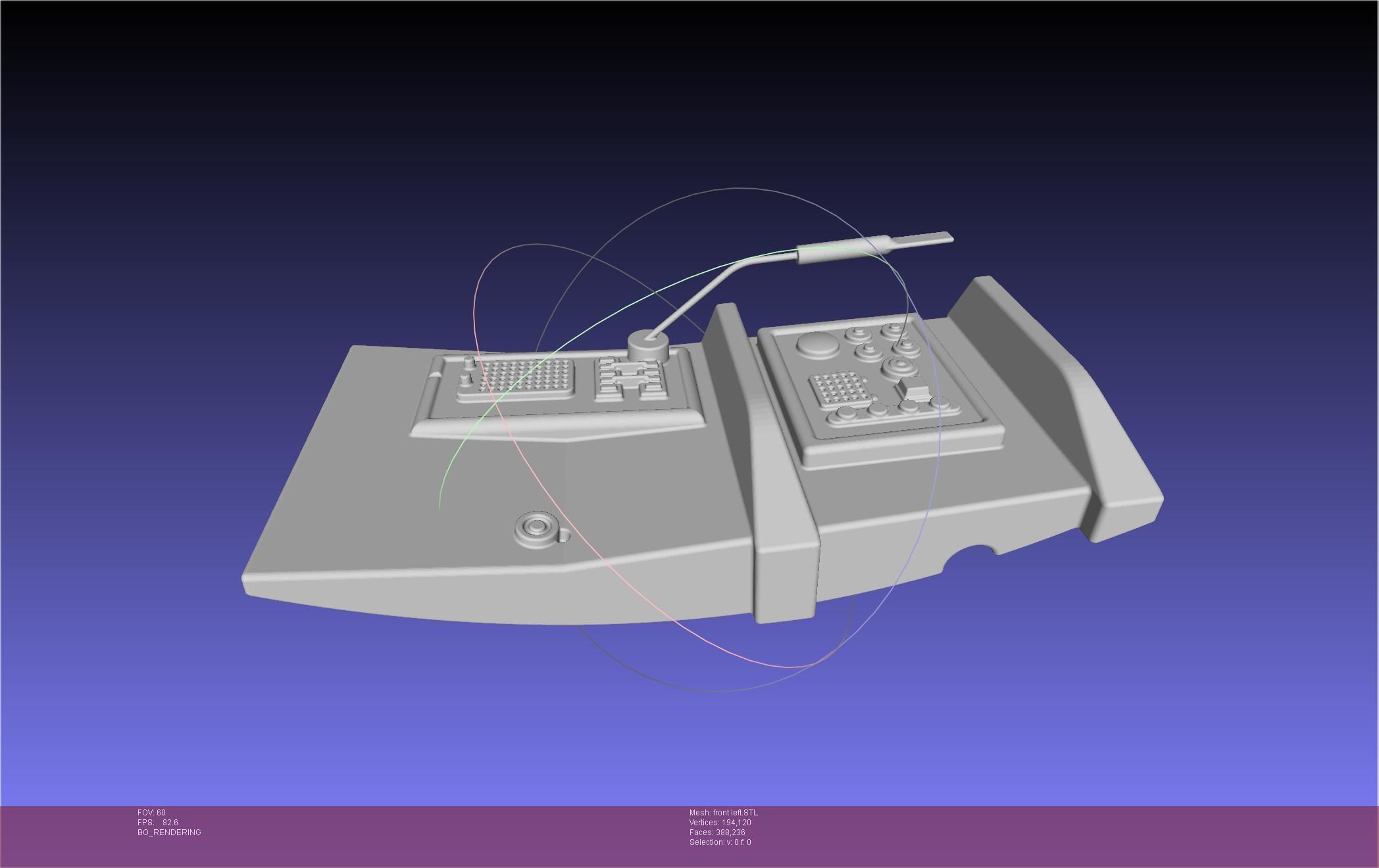 ALIEN Spacesuit Helmet Front Inserts 3D print model_78