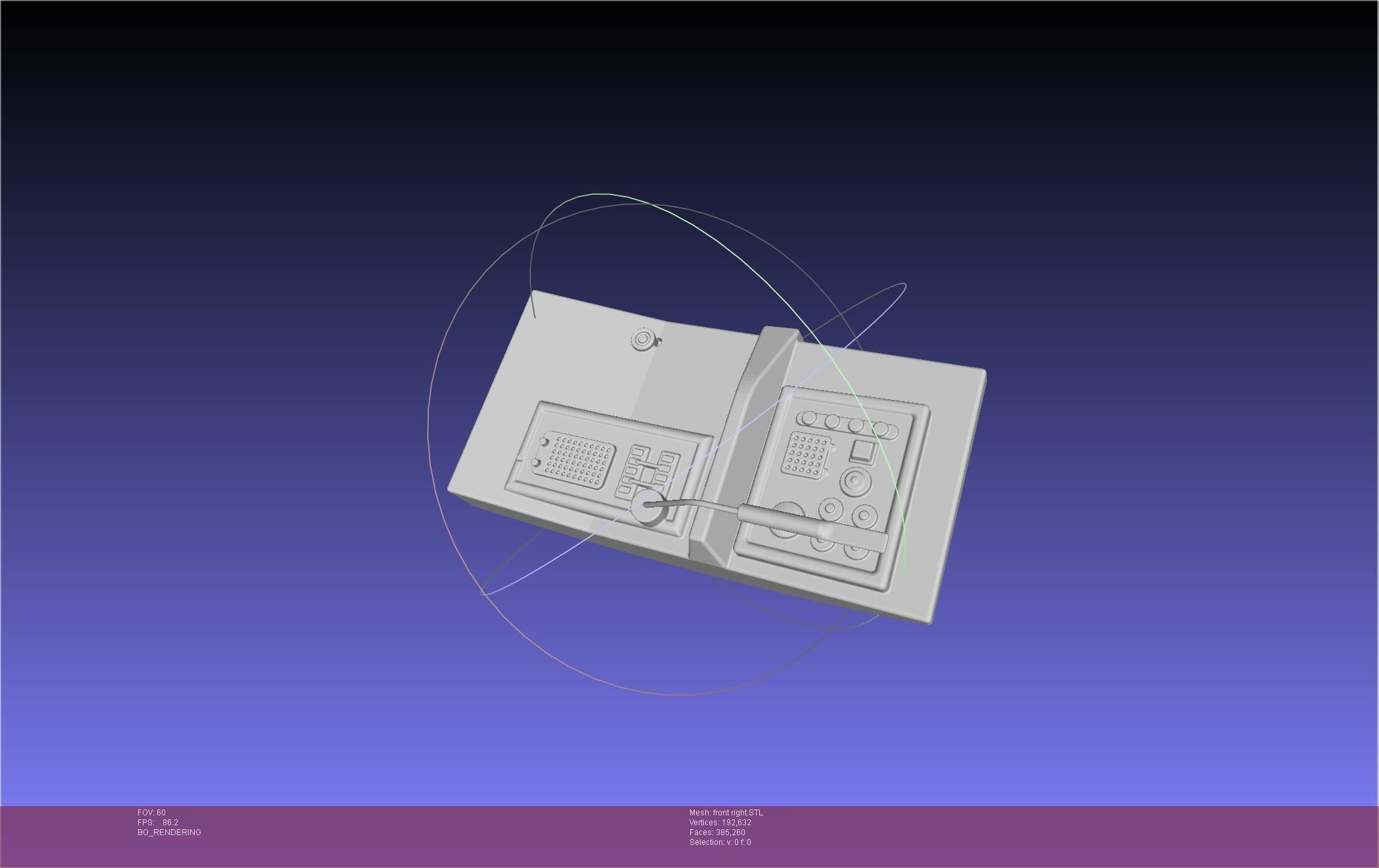 ALIEN Spacesuit Helmet Front Inserts 3D print model_118