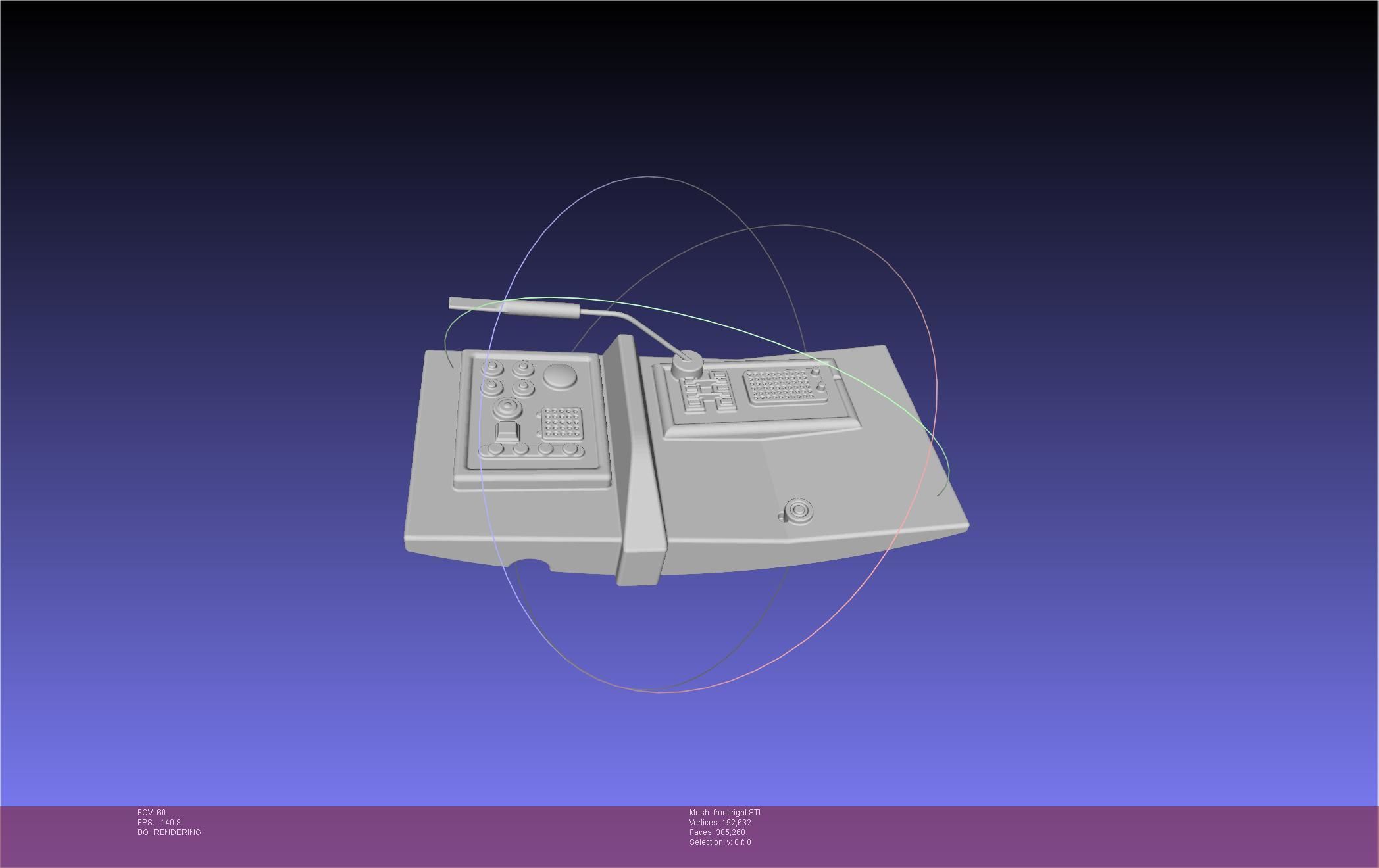 ALIEN Spacesuit Helmet Front Inserts 3D print model_88