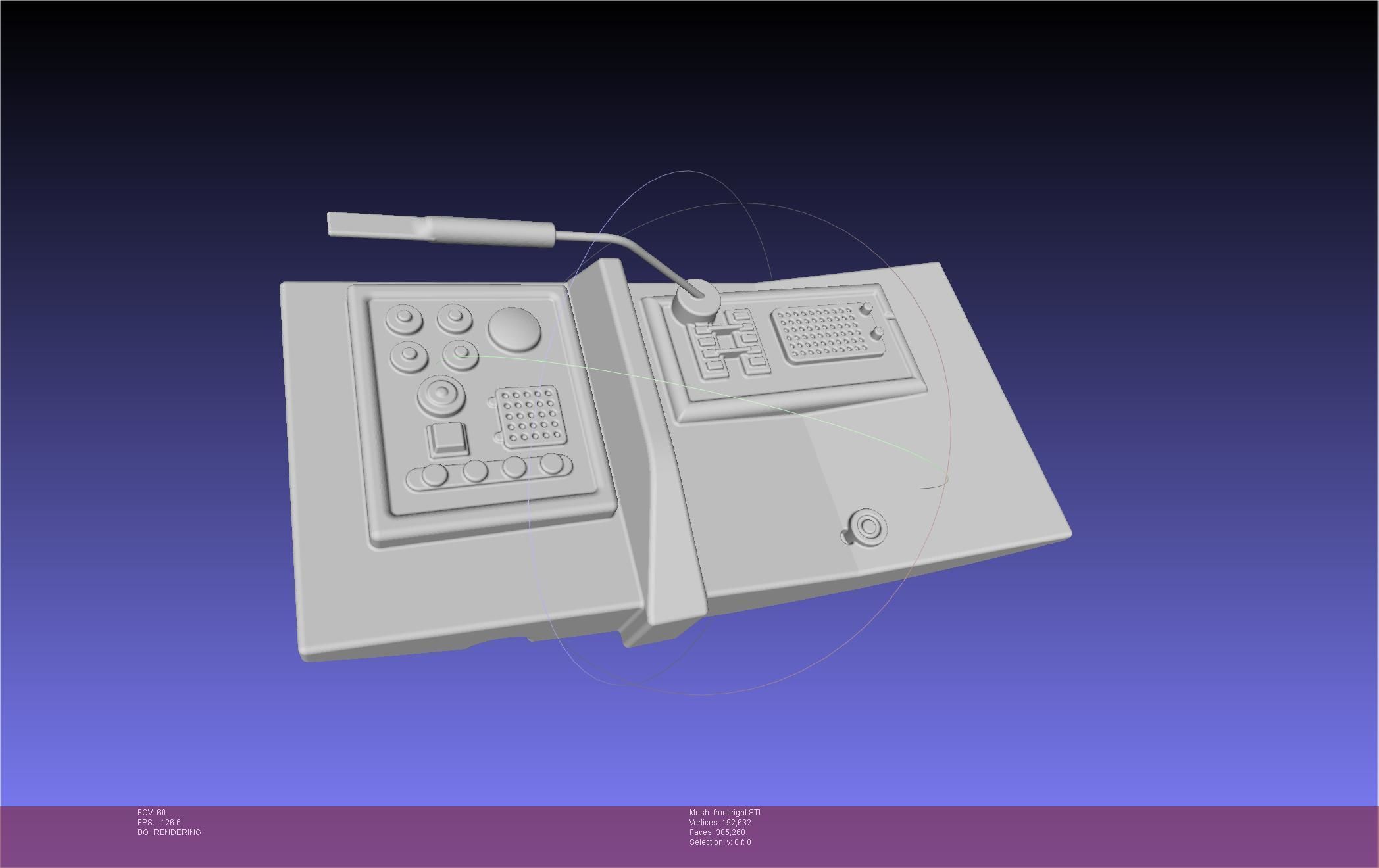 ALIEN Spacesuit Helmet Front Inserts 3D print model_140