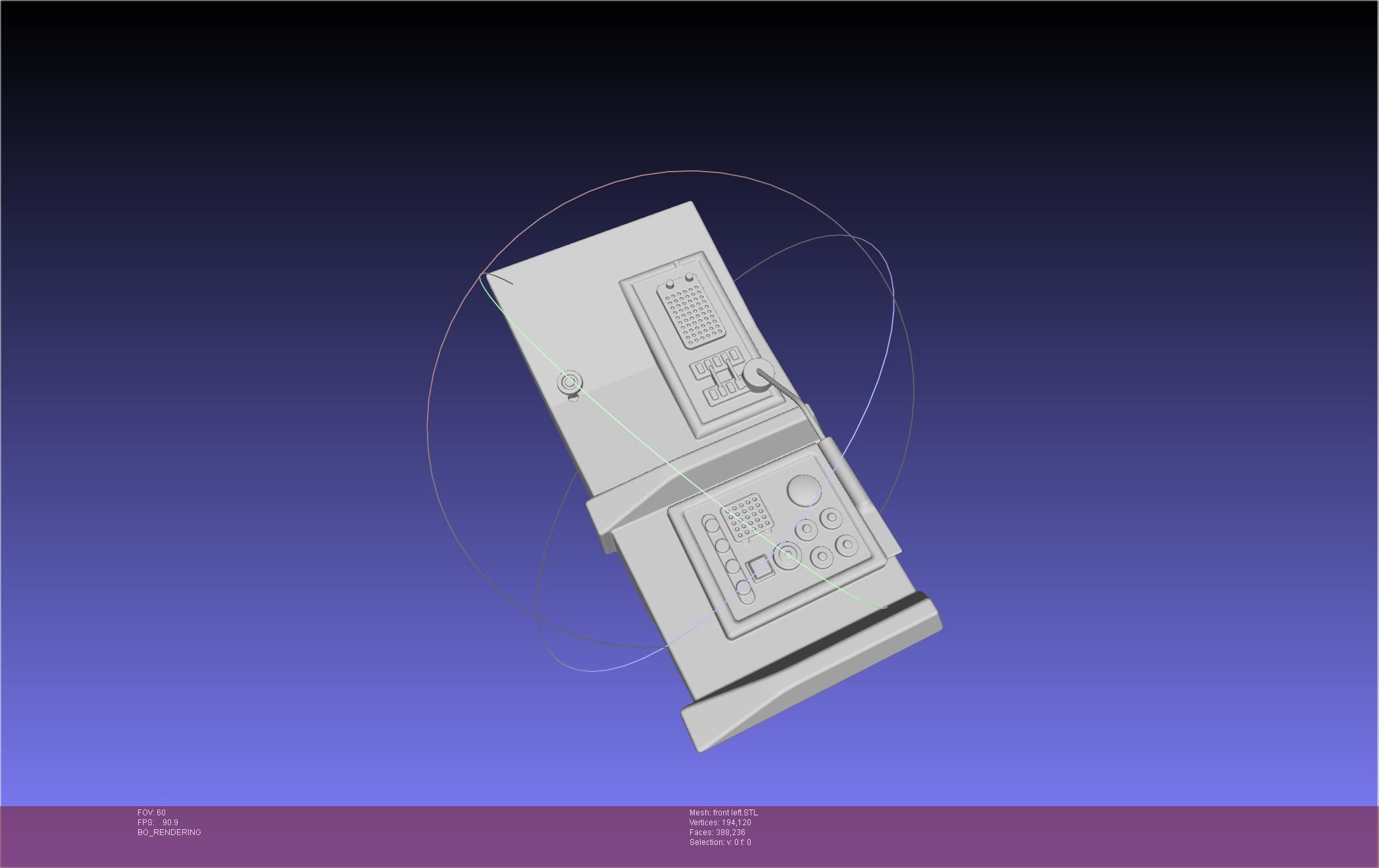 ALIEN Spacesuit Helmet Front Inserts 3D print model_64