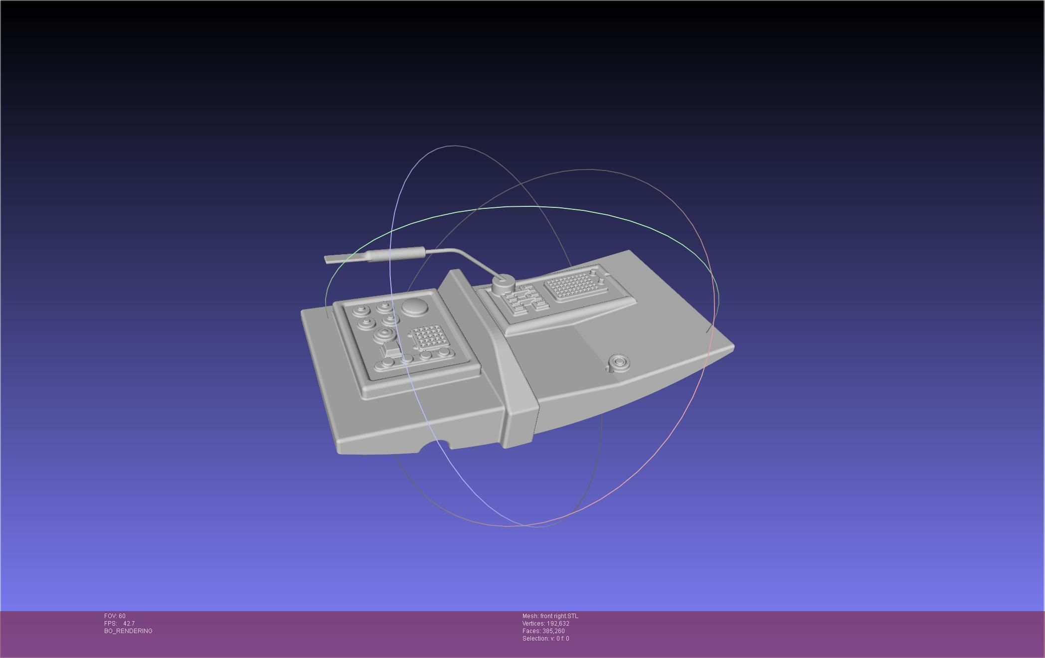 ALIEN Spacesuit Helmet Front Inserts 3D print model_89