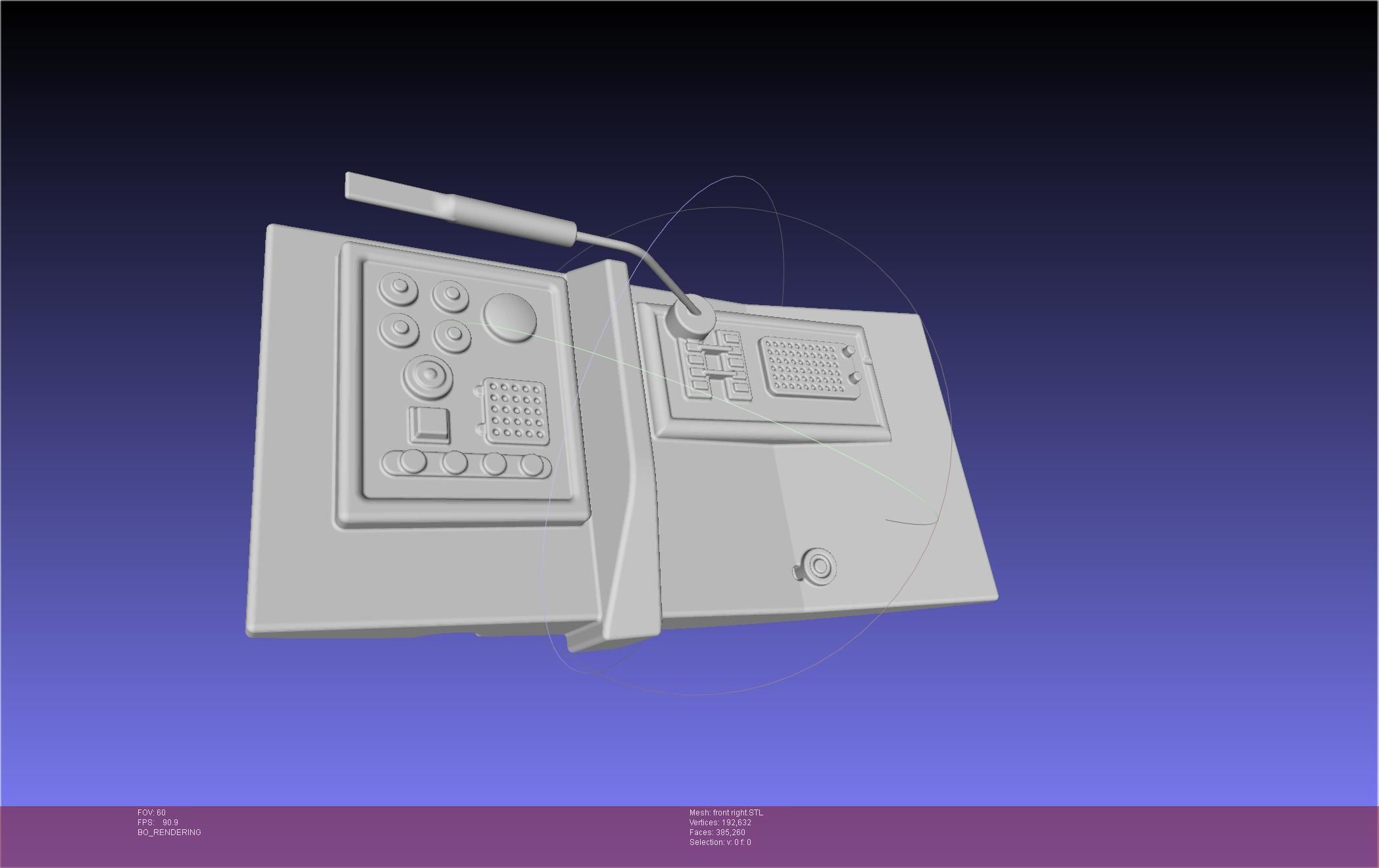 ALIEN Spacesuit Helmet Front Inserts 3D print model_2