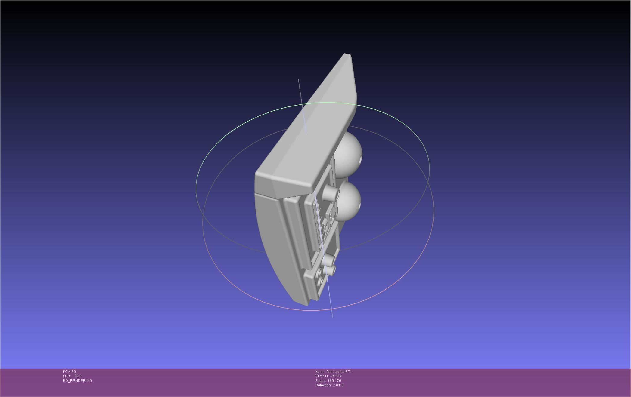 ALIEN Spacesuit Helmet Front Inserts 3D print model_13