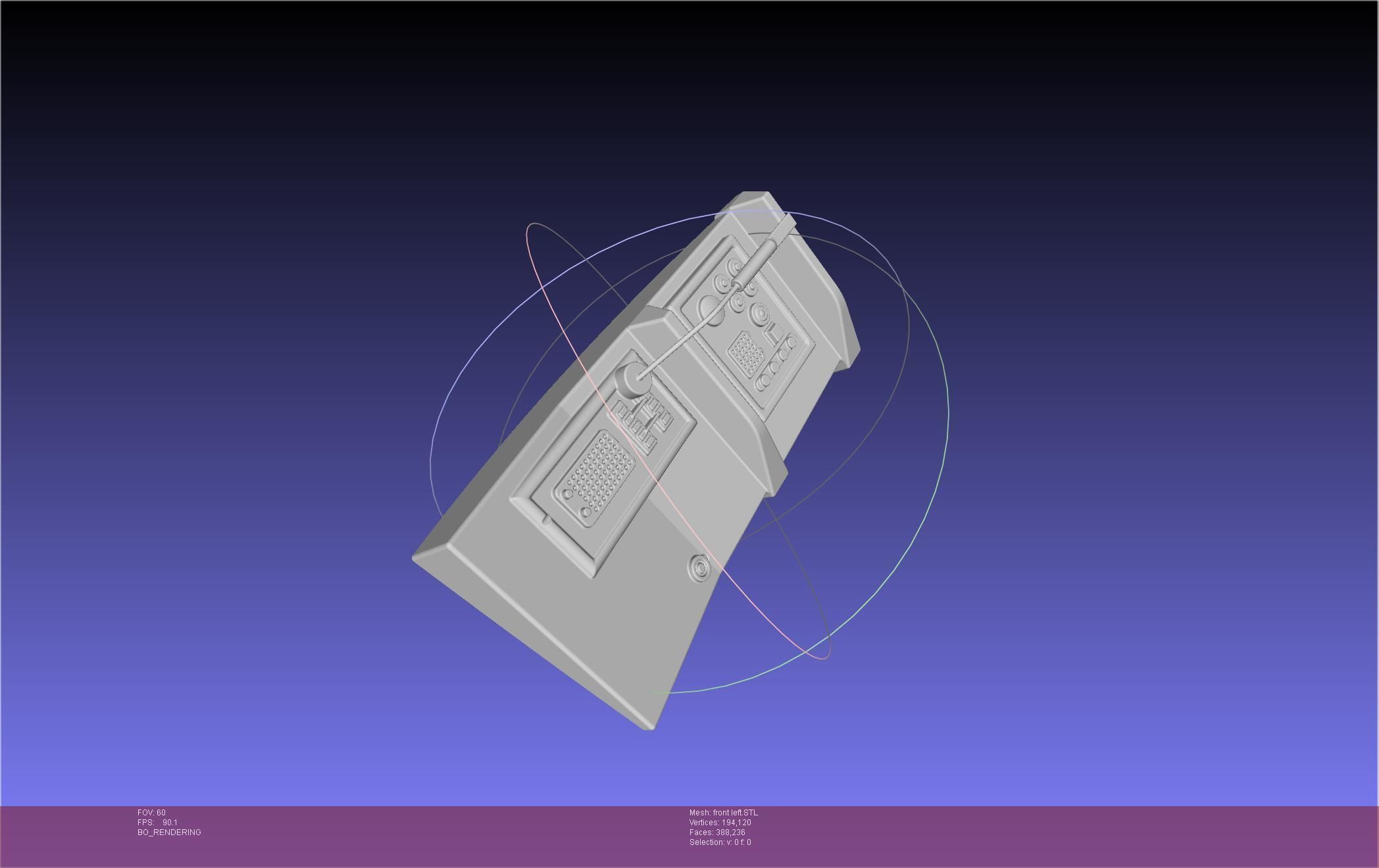 ALIEN Spacesuit Helmet Front Inserts 3D print model_57