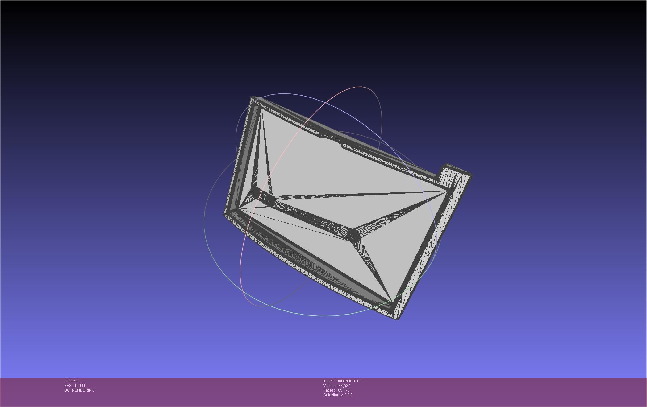 ALIEN Spacesuit Helmet Front Inserts 3D print model_20