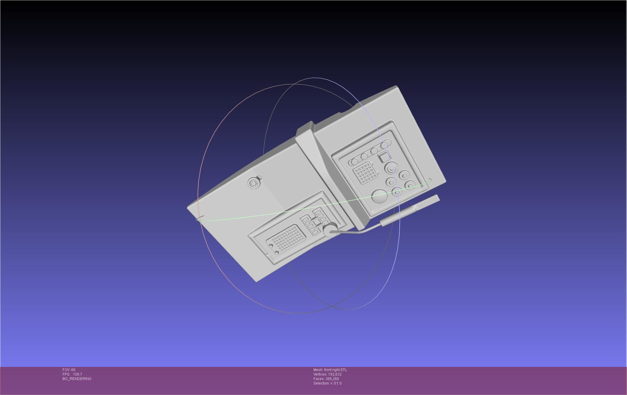 ALIEN Spacesuit Helmet Front Inserts 3D print model_119