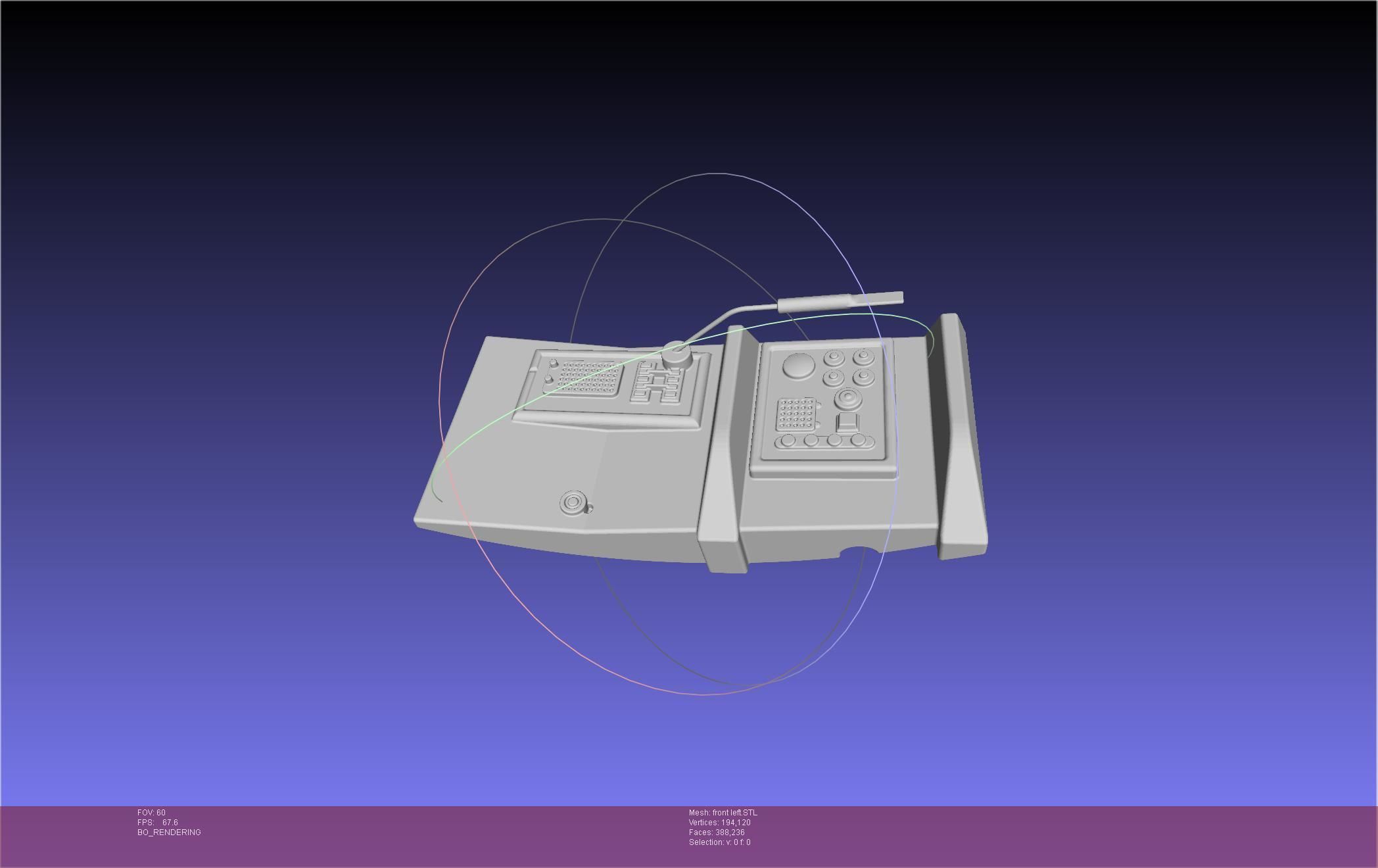 ALIEN Spacesuit Helmet Front Inserts 3D print model_48