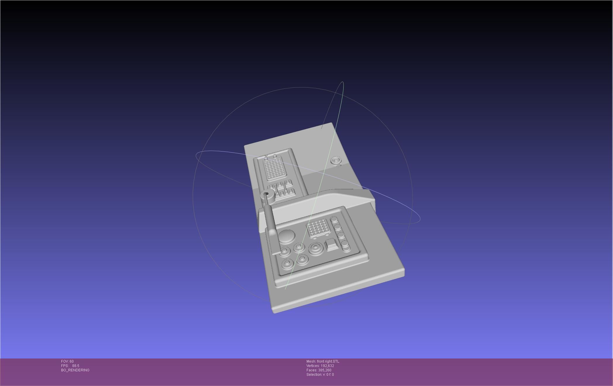 ALIEN Spacesuit Helmet Front Inserts 3D print model_117