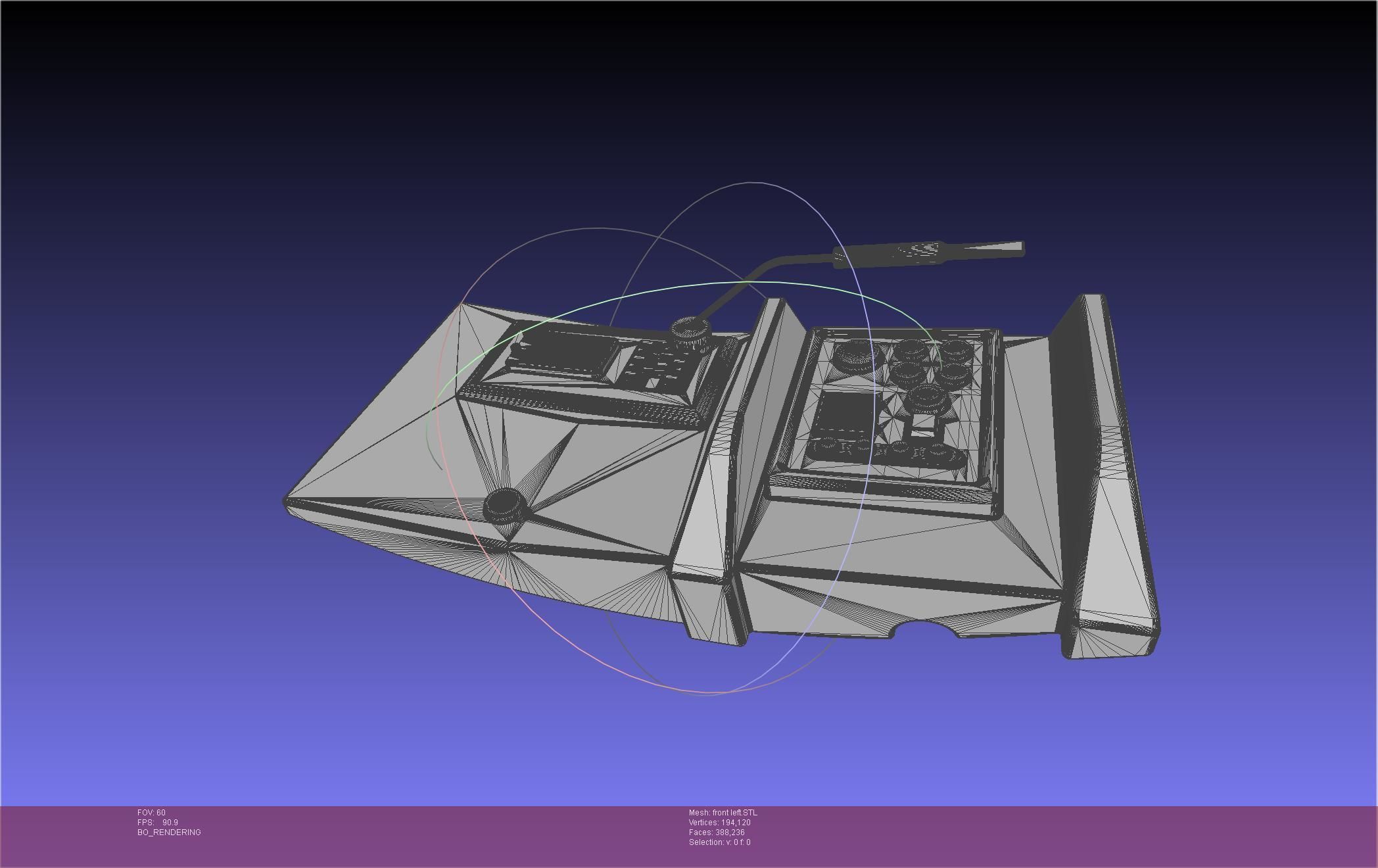 ALIEN Spacesuit Helmet Front Inserts 3D print model_74