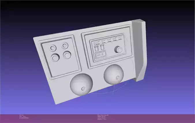 ALIEN Spacesuit Helmet Front Inserts 3D print model