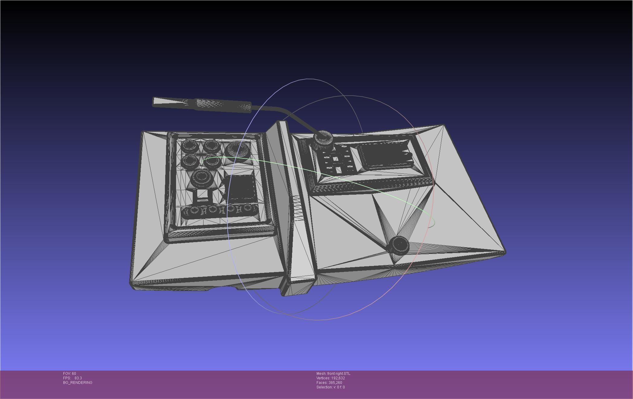 ALIEN Spacesuit Helmet Front Inserts 3D print model_137