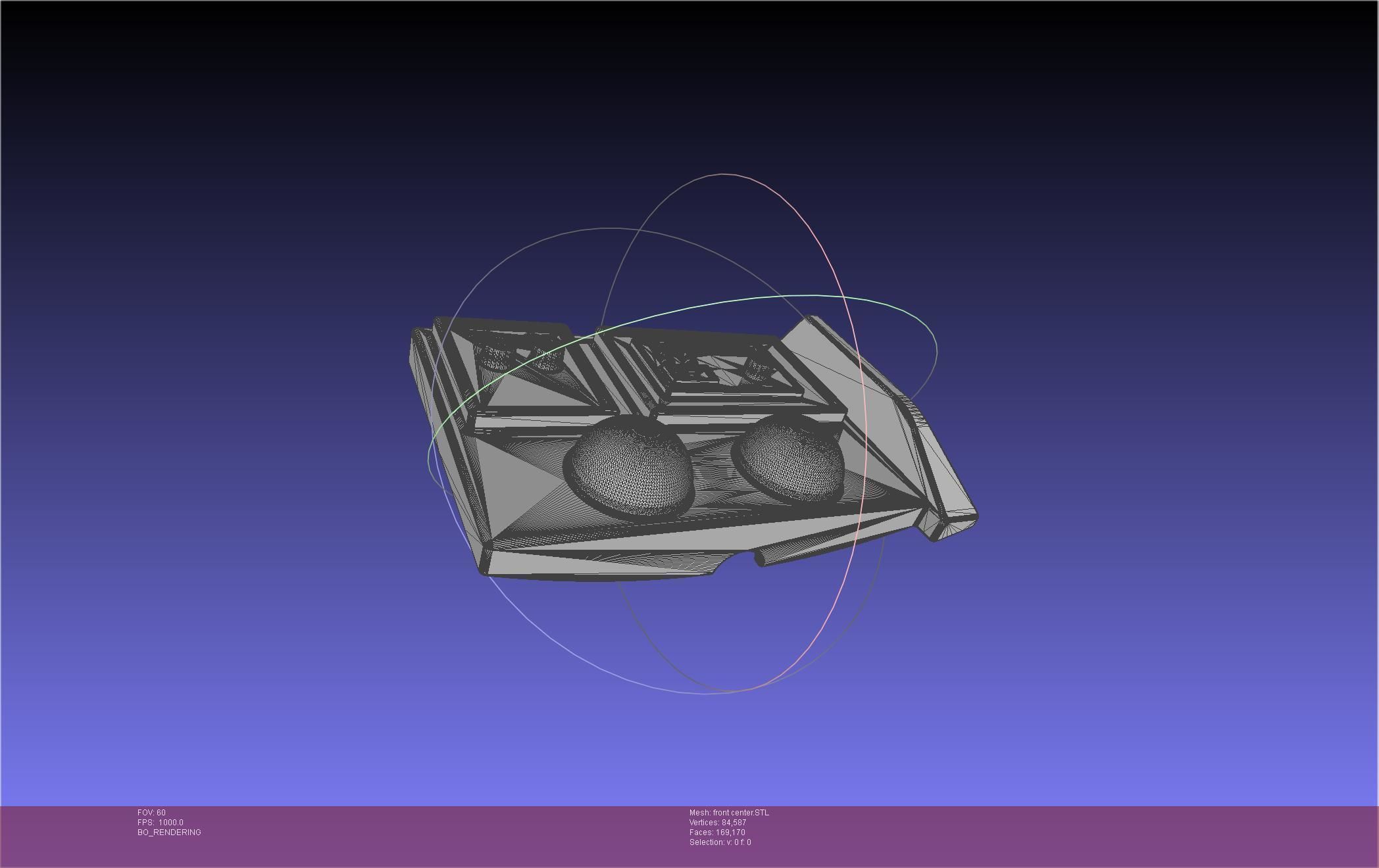 ALIEN Spacesuit Helmet Front Inserts 3D print model_24