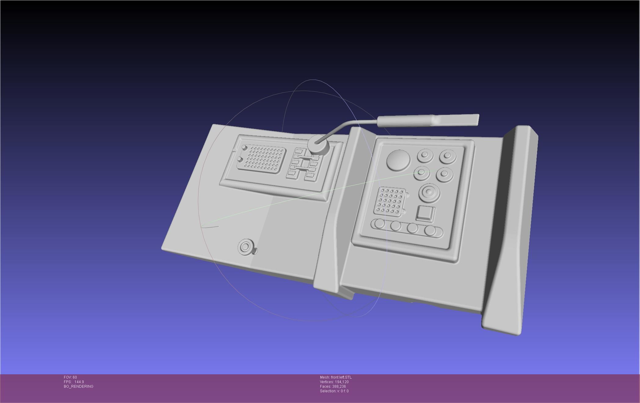 ALIEN Spacesuit Helmet Front Inserts 3D print model_1