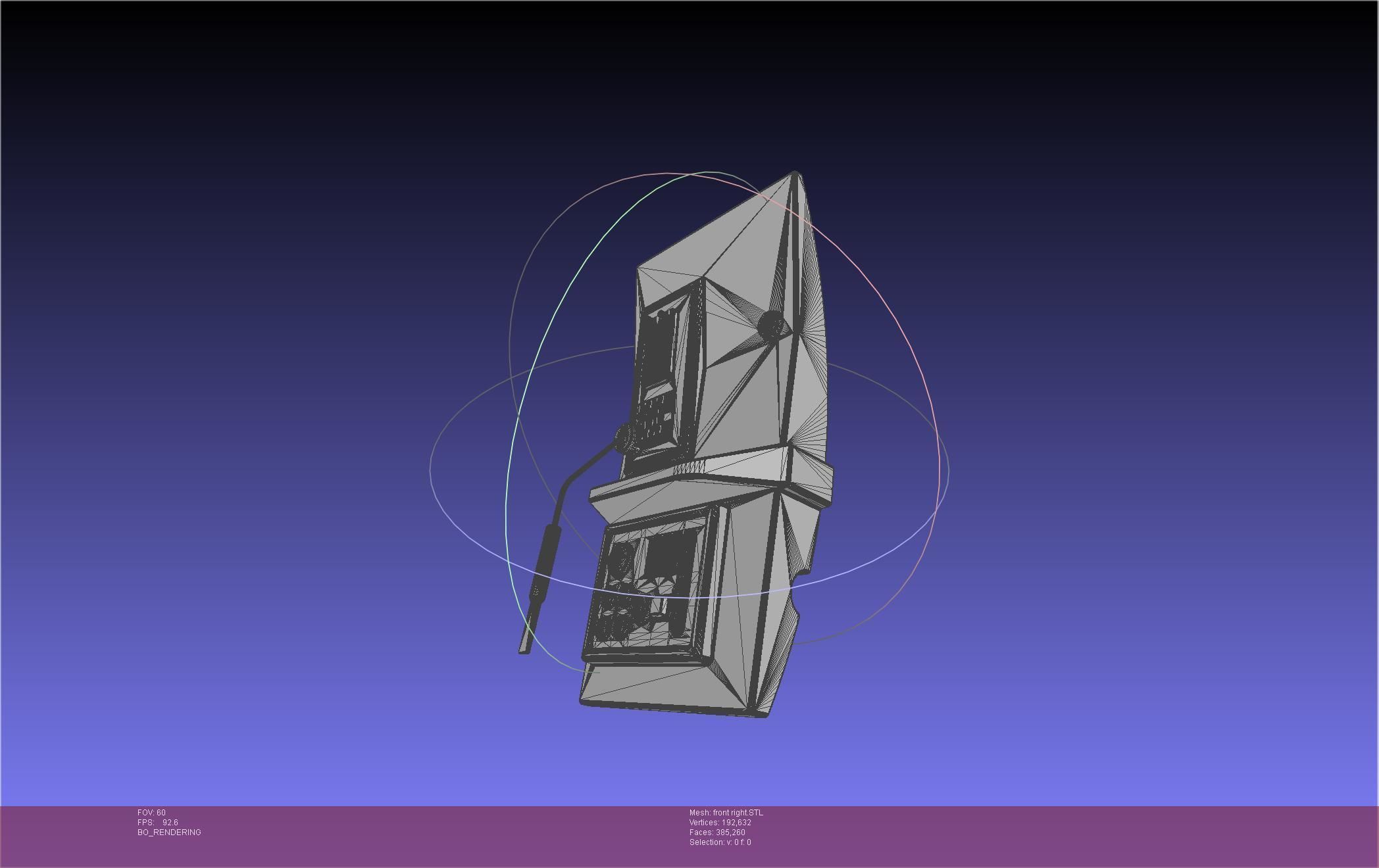 ALIEN Spacesuit Helmet Front Inserts 3D print model_122