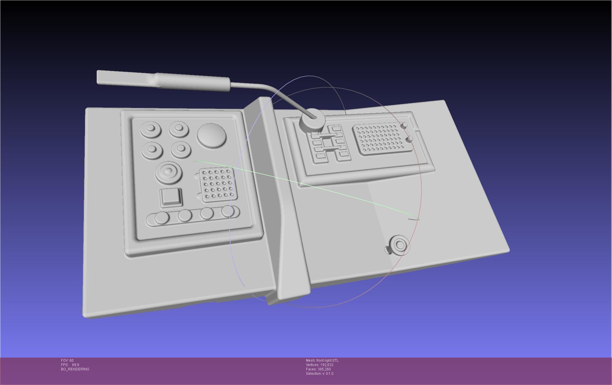 ALIEN Spacesuit Helmet Front Inserts 3D print model_141