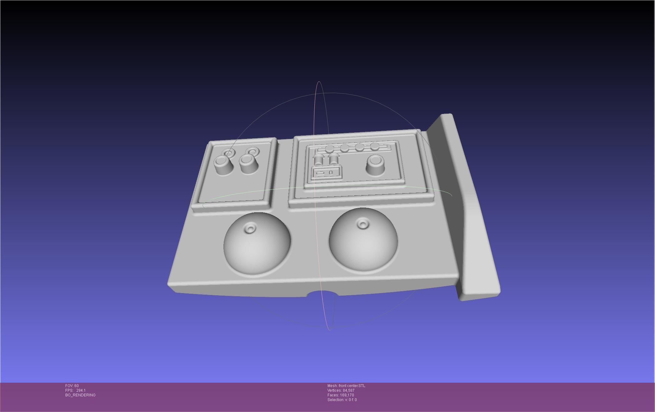 ALIEN Spacesuit Helmet Front Inserts 3D print model_45