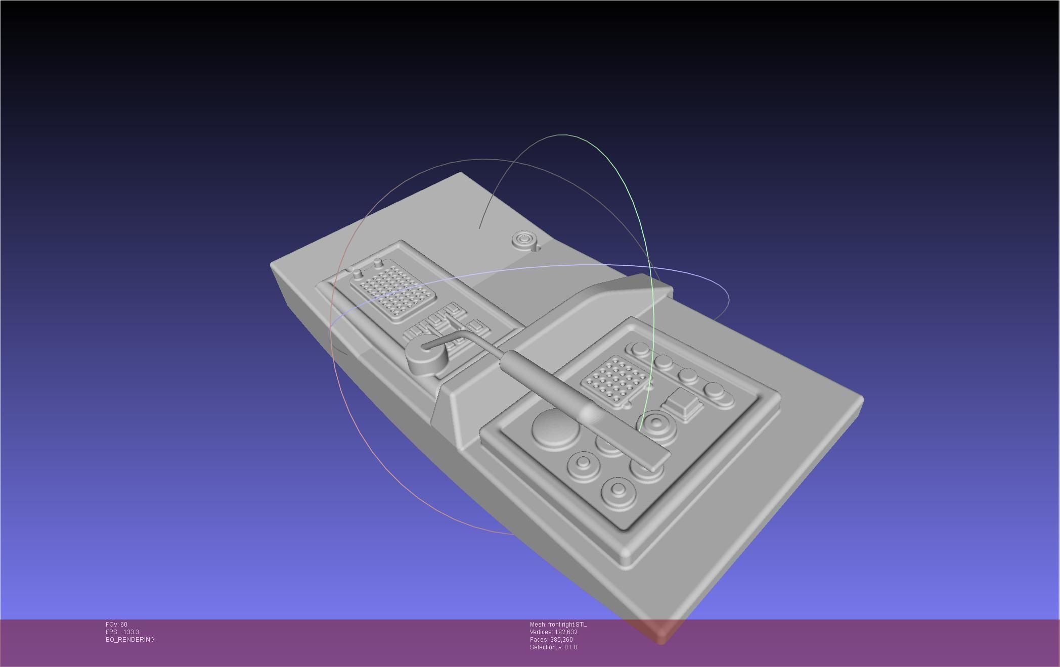 ALIEN Spacesuit Helmet Front Inserts 3D print model_144