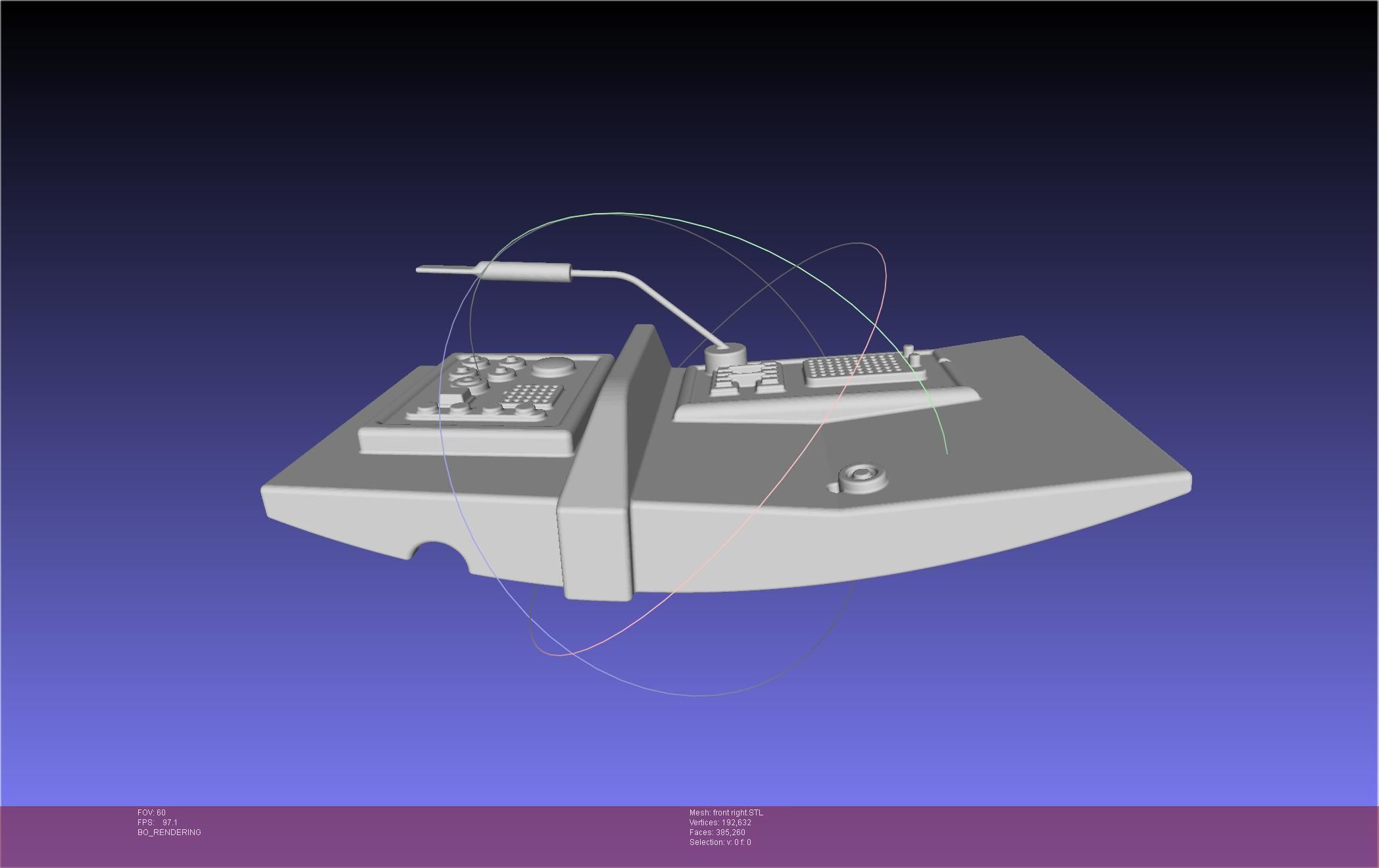 ALIEN Spacesuit Helmet Front Inserts 3D print model_142