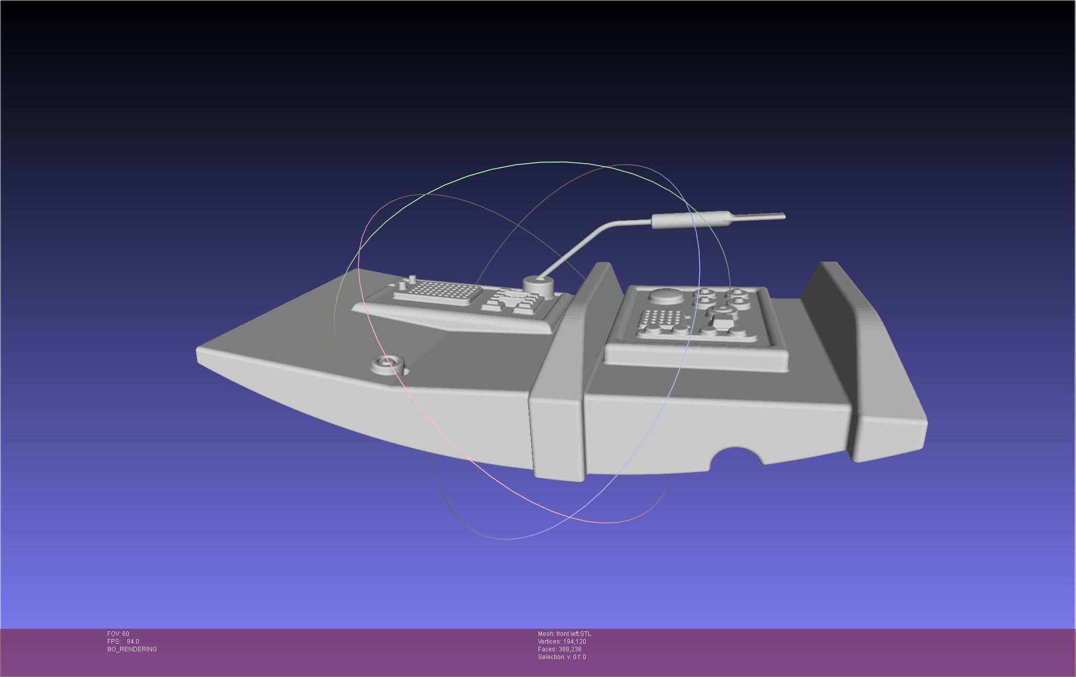 ALIEN Spacesuit Helmet Front Inserts 3D print model_79