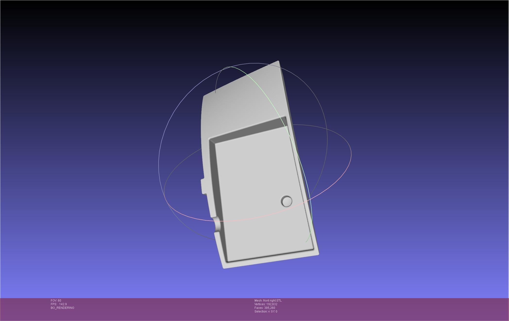 ALIEN Spacesuit Helmet Front Inserts 3D print model_106