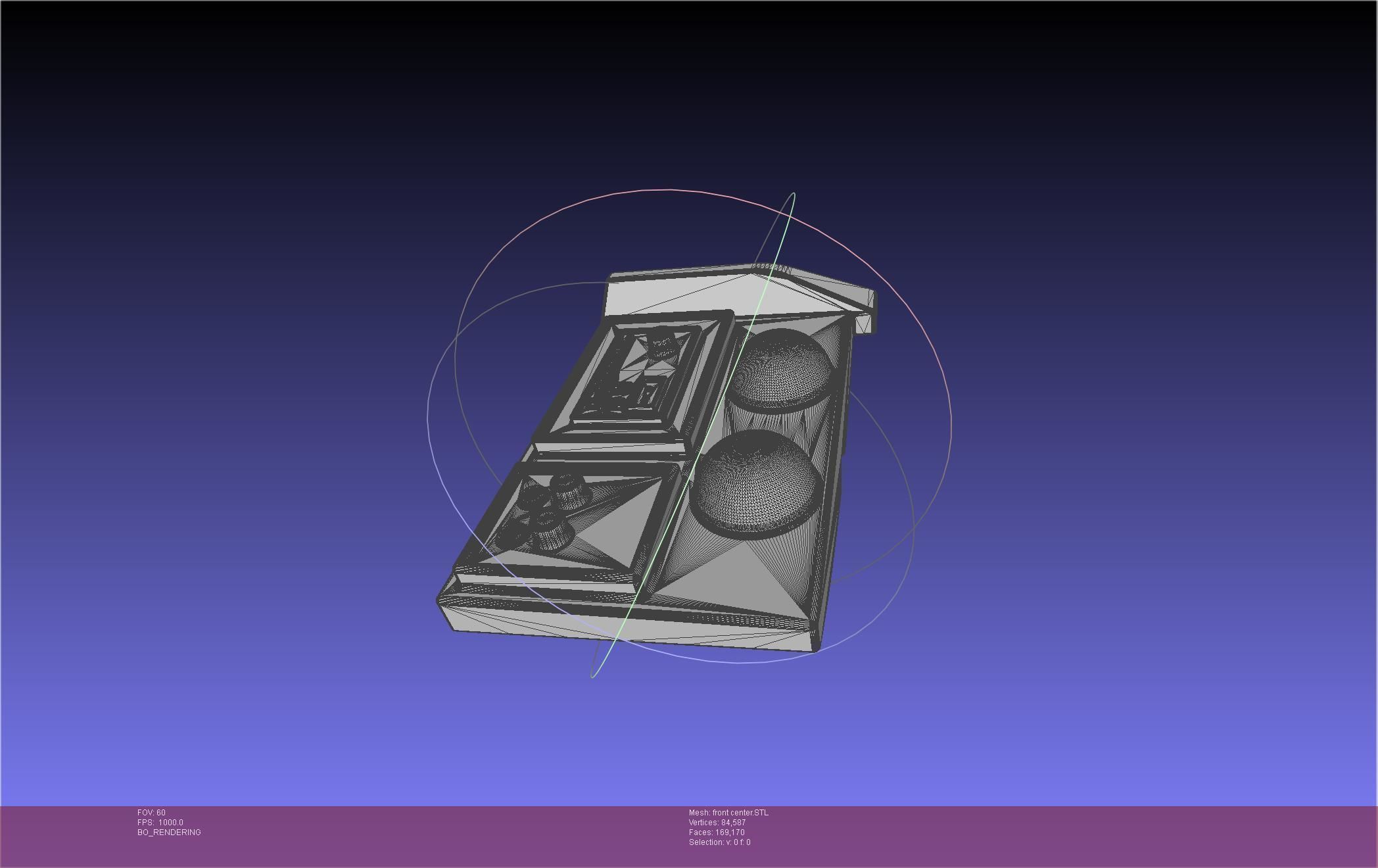 ALIEN Spacesuit Helmet Front Inserts 3D print model_25