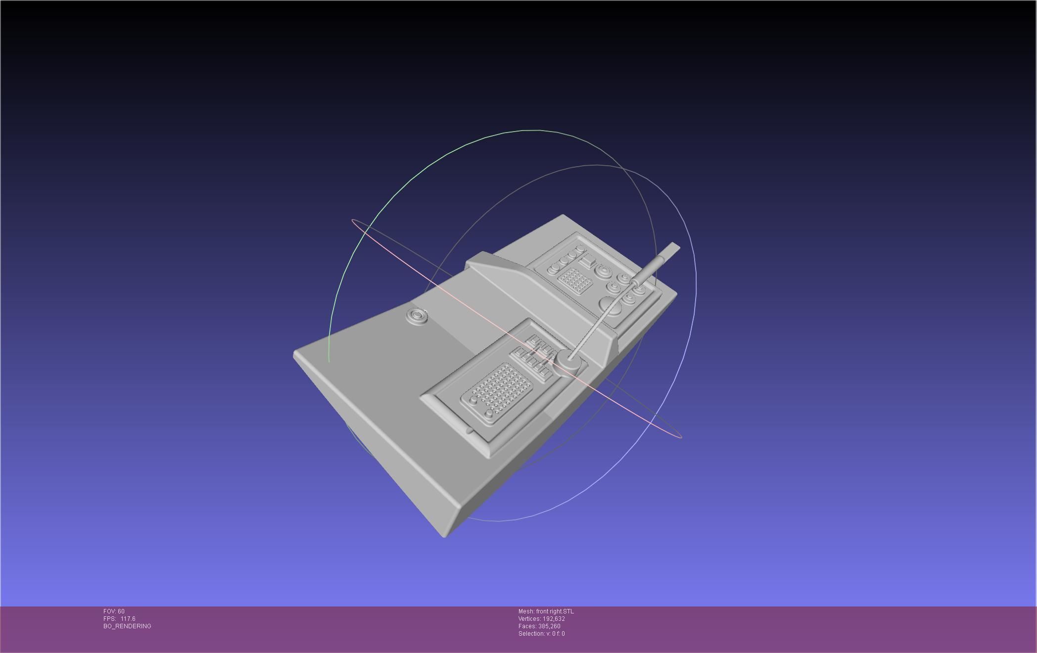 ALIEN Spacesuit Helmet Front Inserts 3D print model_93