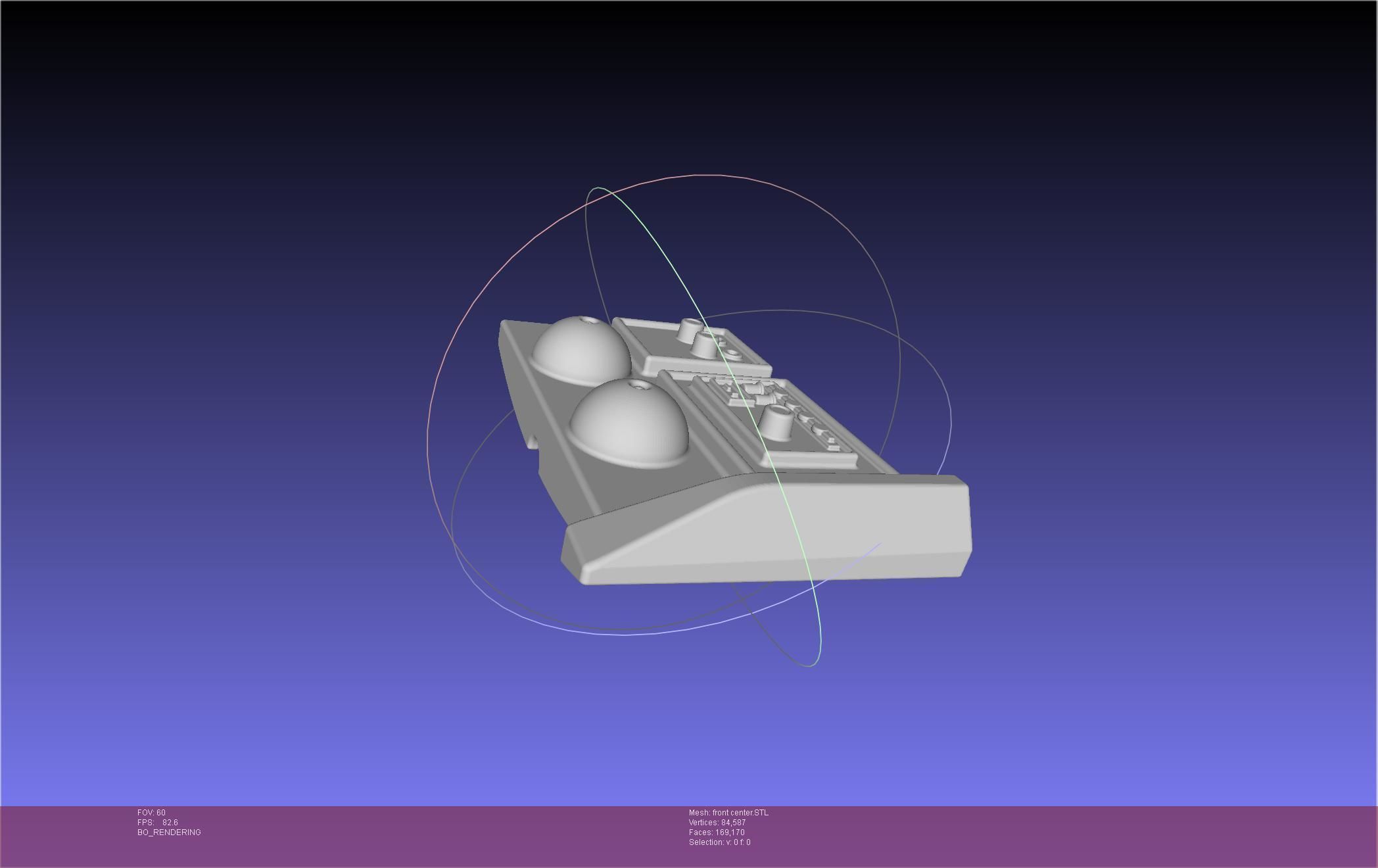 ALIEN Spacesuit Helmet Front Inserts 3D print model_9