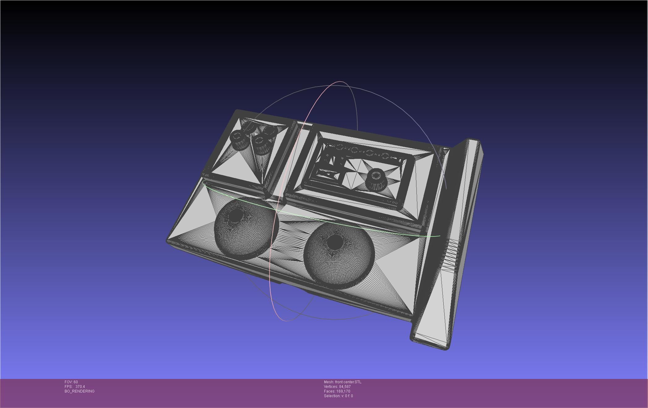 ALIEN Spacesuit Helmet Front Inserts 3D print model_40