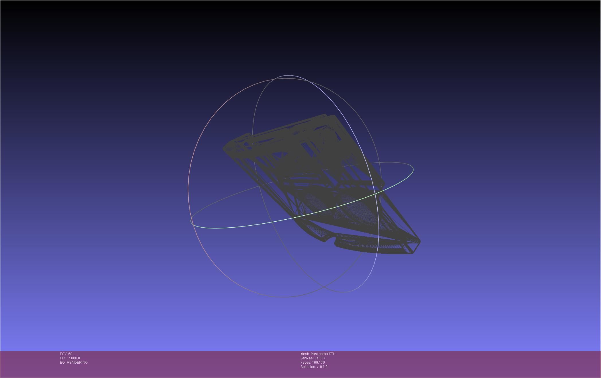 ALIEN Spacesuit Helmet Front Inserts 3D print model_30