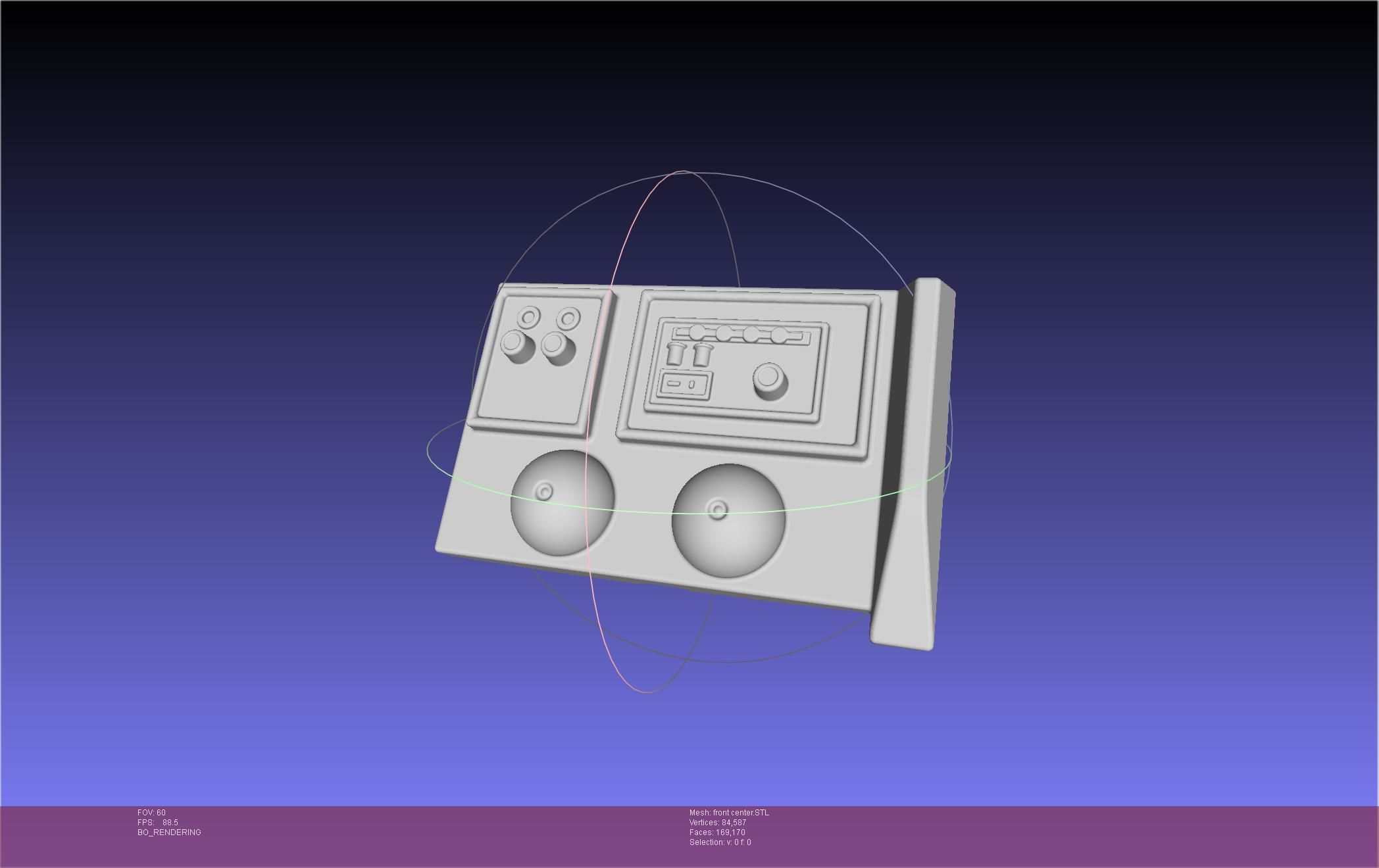 ALIEN Spacesuit Helmet Front Inserts 3D print model_3