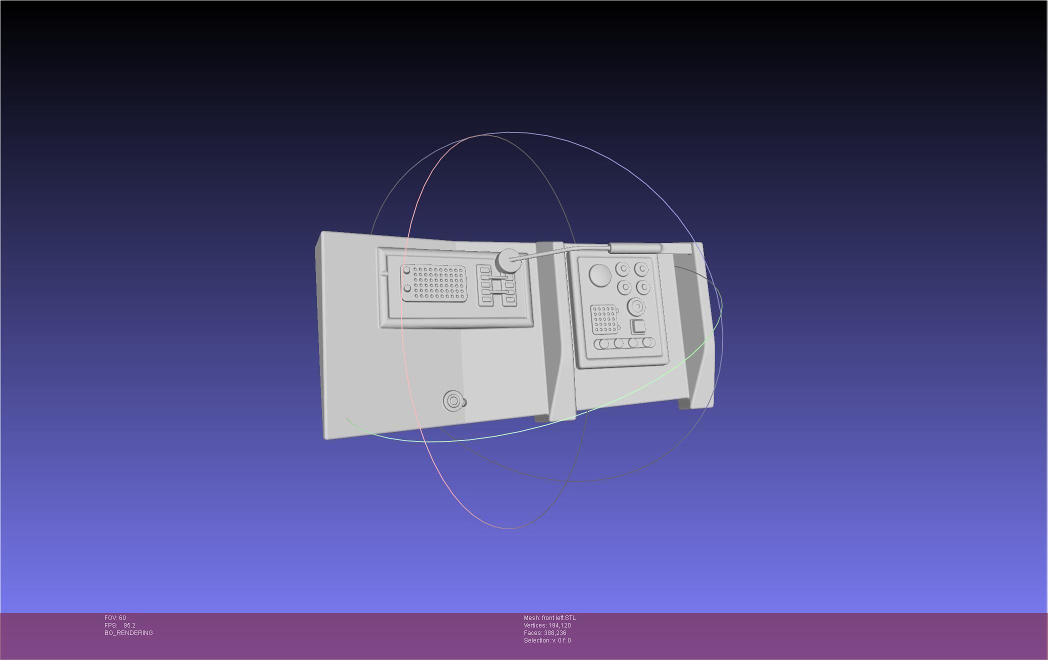 ALIEN Spacesuit Helmet Front Inserts 3D print model_65