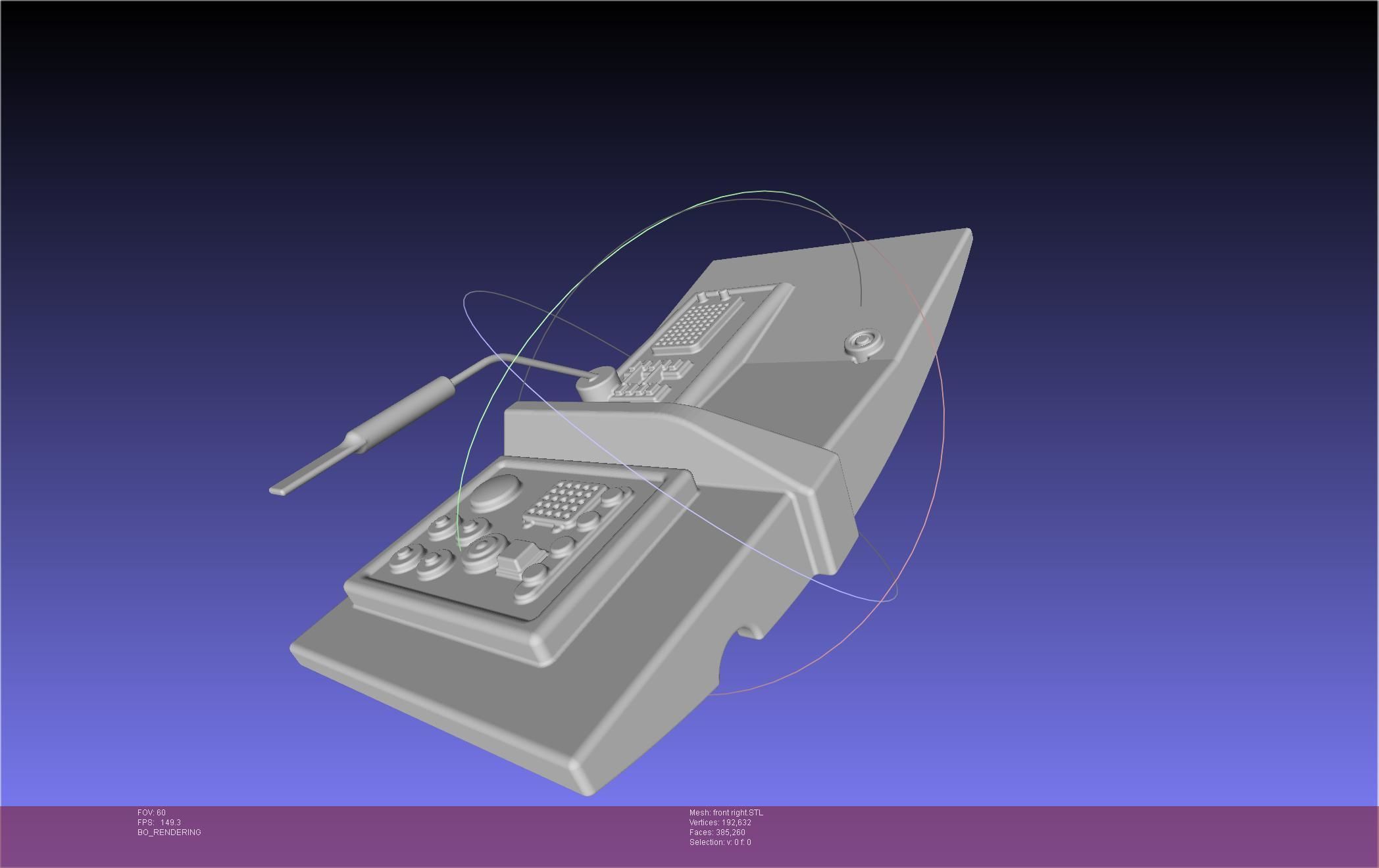 ALIEN Spacesuit Helmet Front Inserts 3D print model_147