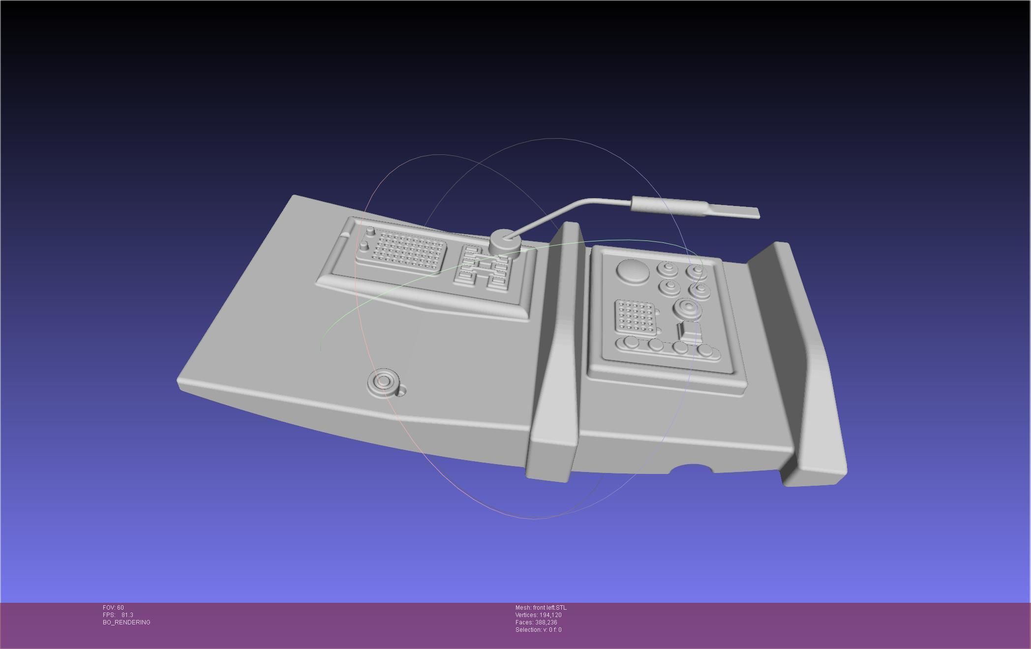 ALIEN Spacesuit Helmet Front Inserts 3D print model_84