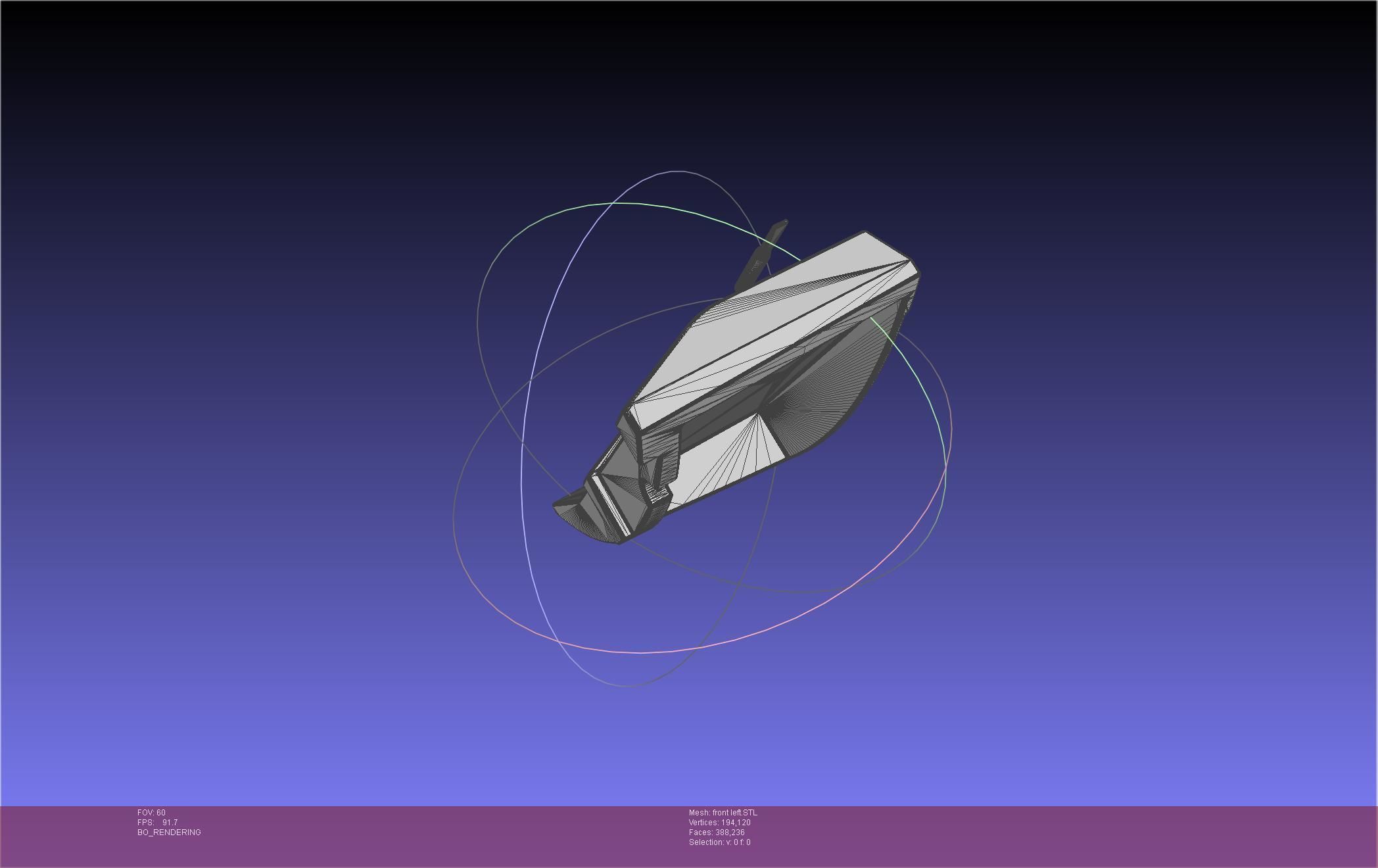 ALIEN Spacesuit Helmet Front Inserts 3D print model_68